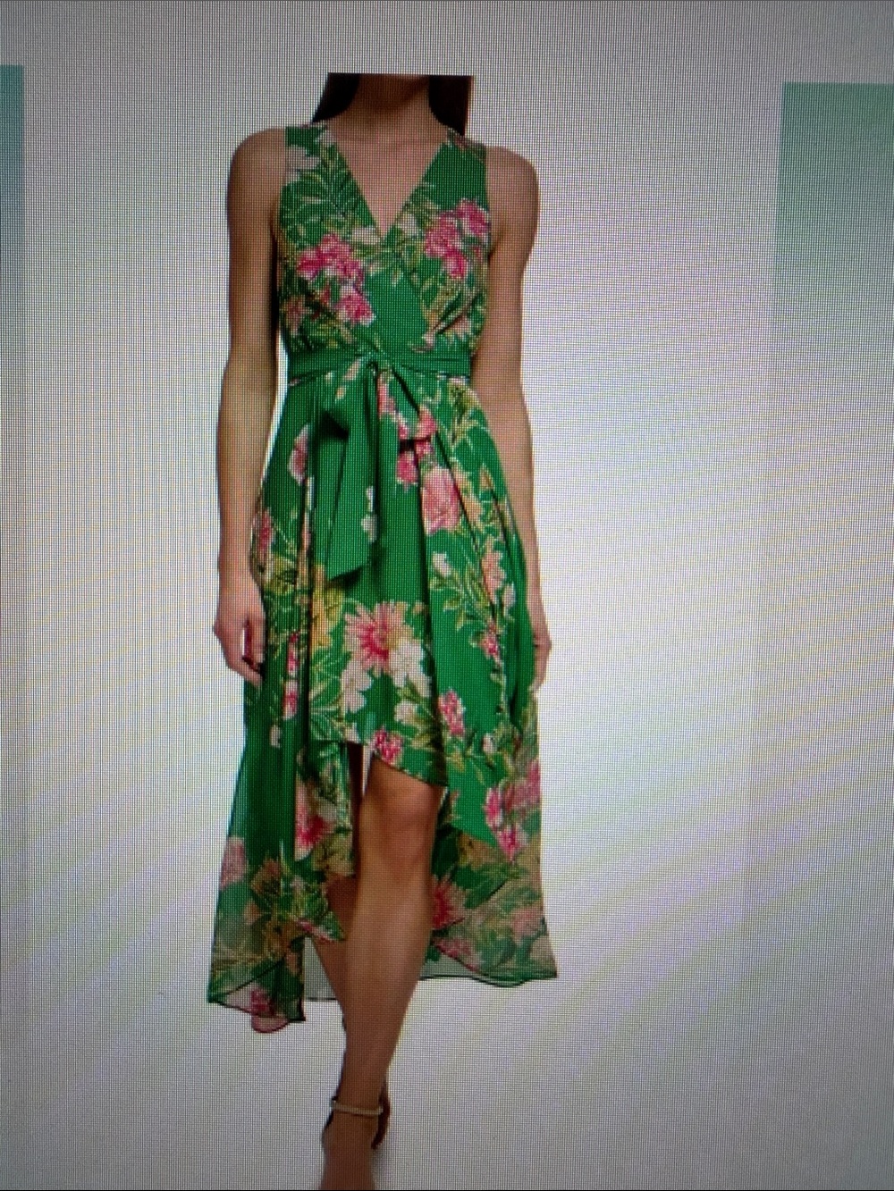 Eliza J Floral high low Dress   Size 12